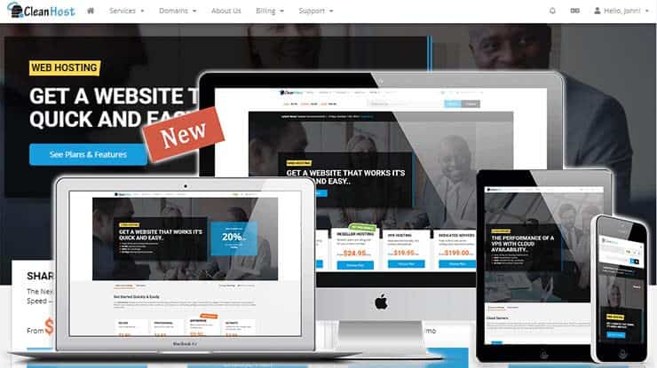 clean-whmcs-template