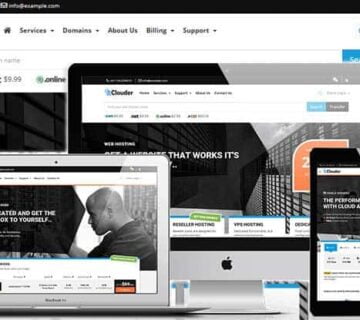 clouder-whmcs-template